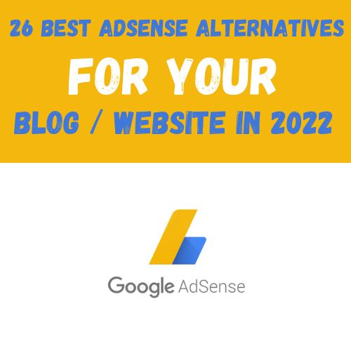 Best Google AdSense Alternatives In India | Best AdSense Alternatives