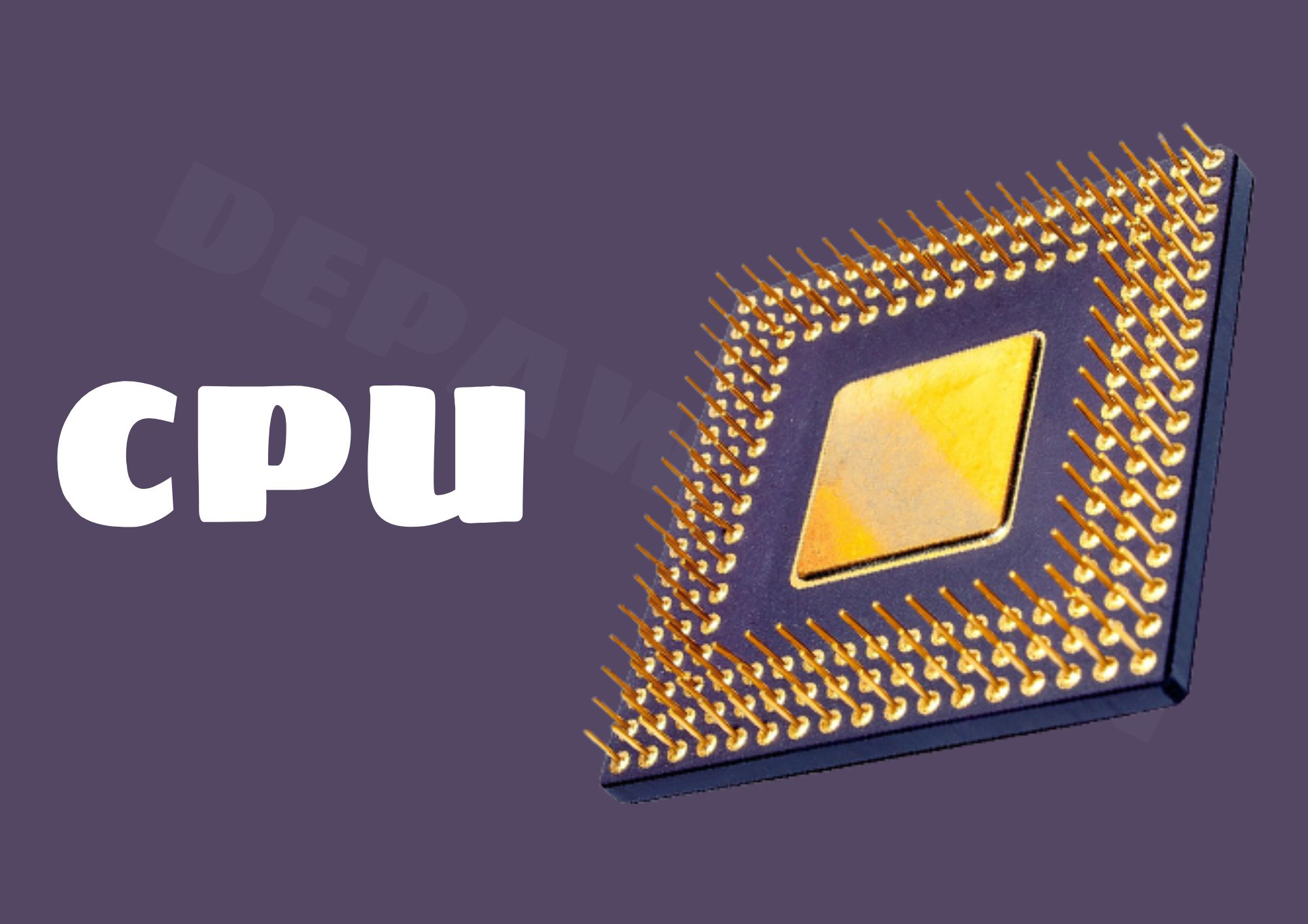 सीपीयू क्या है, कैसे काम करता है, प्रकार और भाग - (CPU In Hindi)