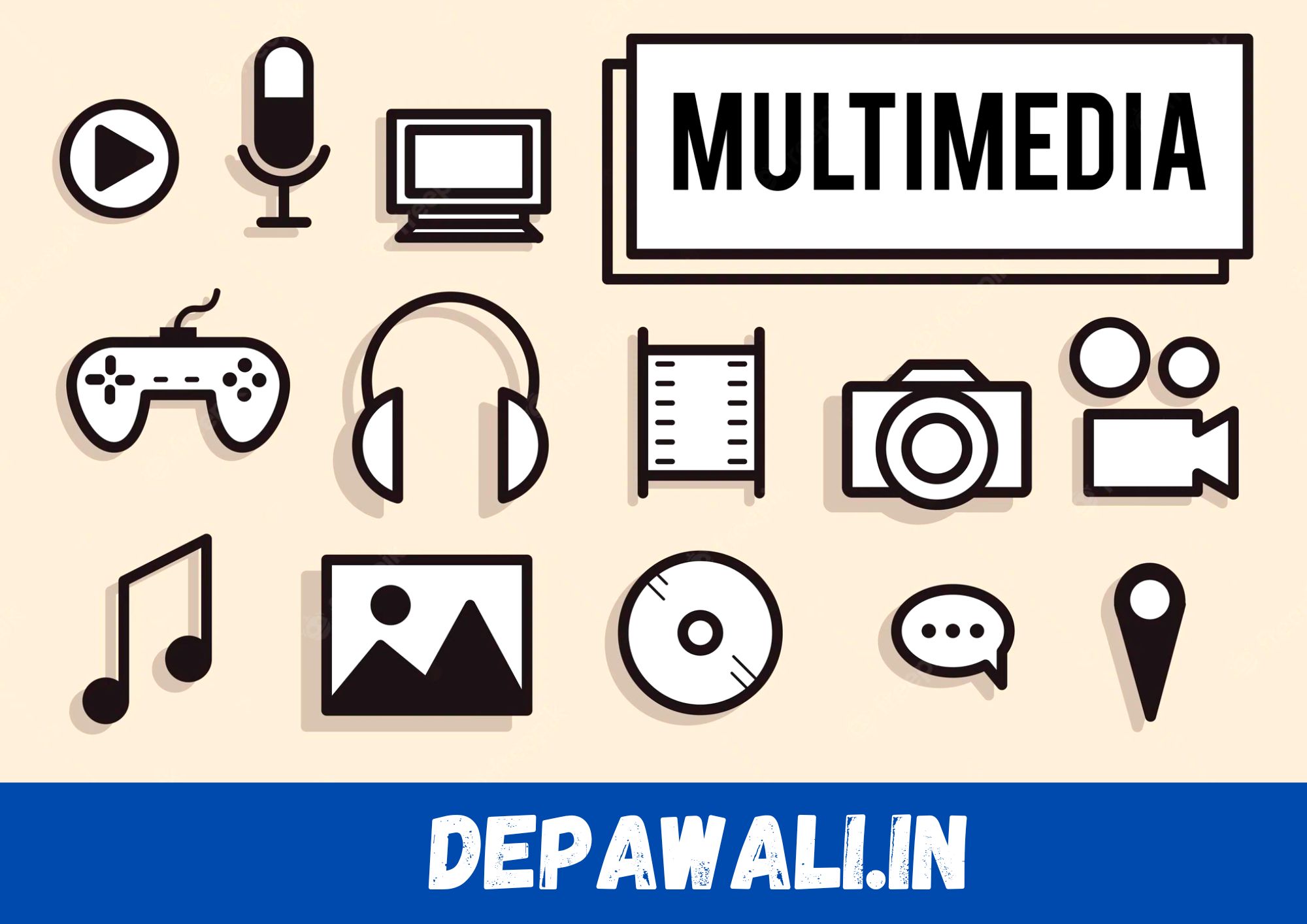 मल्टीमीडिया क्या है? प्रकार, उपयोग, फायदे और नुकसान - (Multimedia In Hindi)