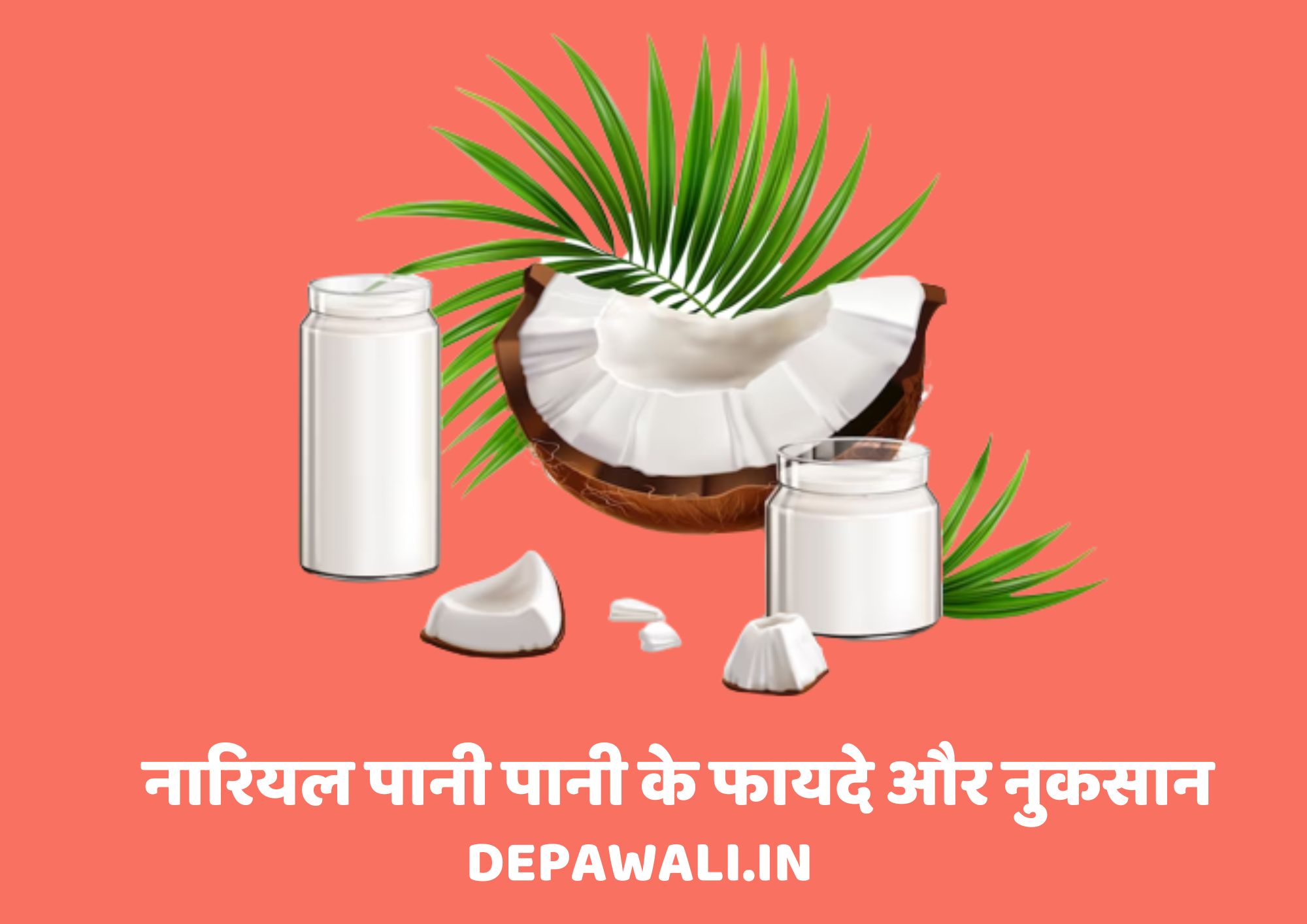 नारियल क्या है, नारियल पानी पीने के फायदे, नारियल पानी पीने के नुकसान - Nariyal Pani Ke Fayde Aur Nuksan - What Is Coconut In Hindi