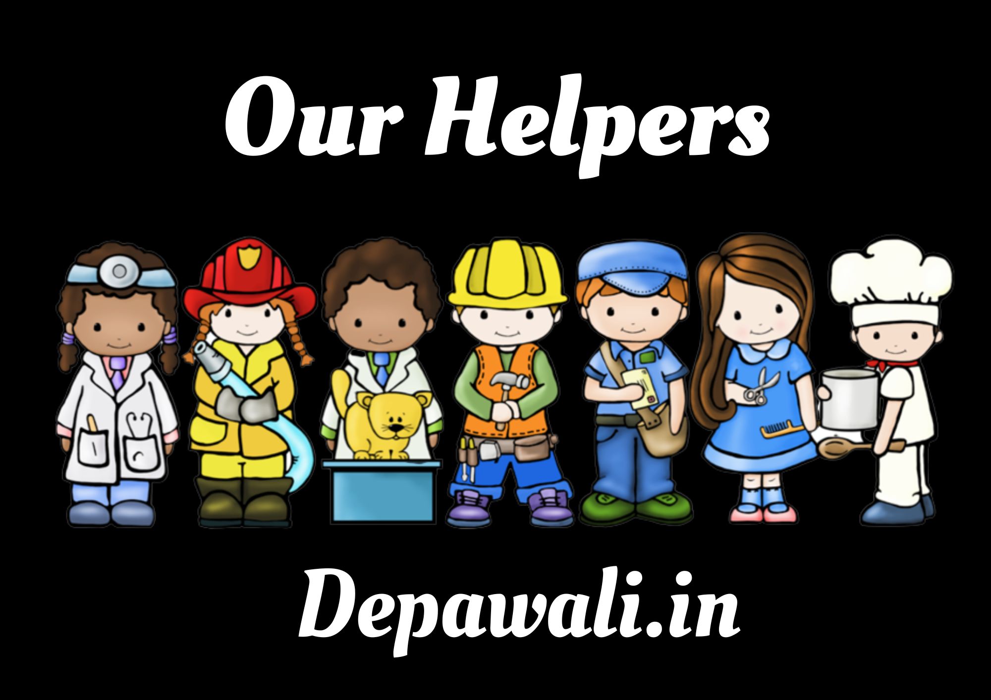 Our Helpers Name In Hindi And English | 50 Our Helpers Name In Hindi | 50 Helpers Name In English | 10 Our Helpers Name In Hindi | 10 Helpers Name In English