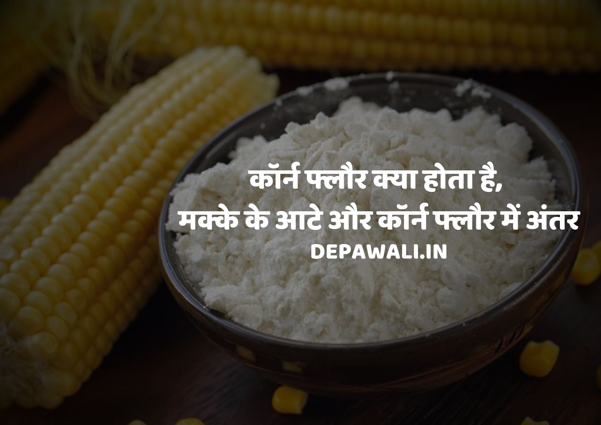 कॉर्न फ्लौर क्या हैं, कॉर्न फ्लौर क्या होता है, मक्के के आटे और कॉर्न फ्लौर में अंतर - Corn Flour Meaning In Hindi - Corn Flour Kya Hota Hai In Hindi
