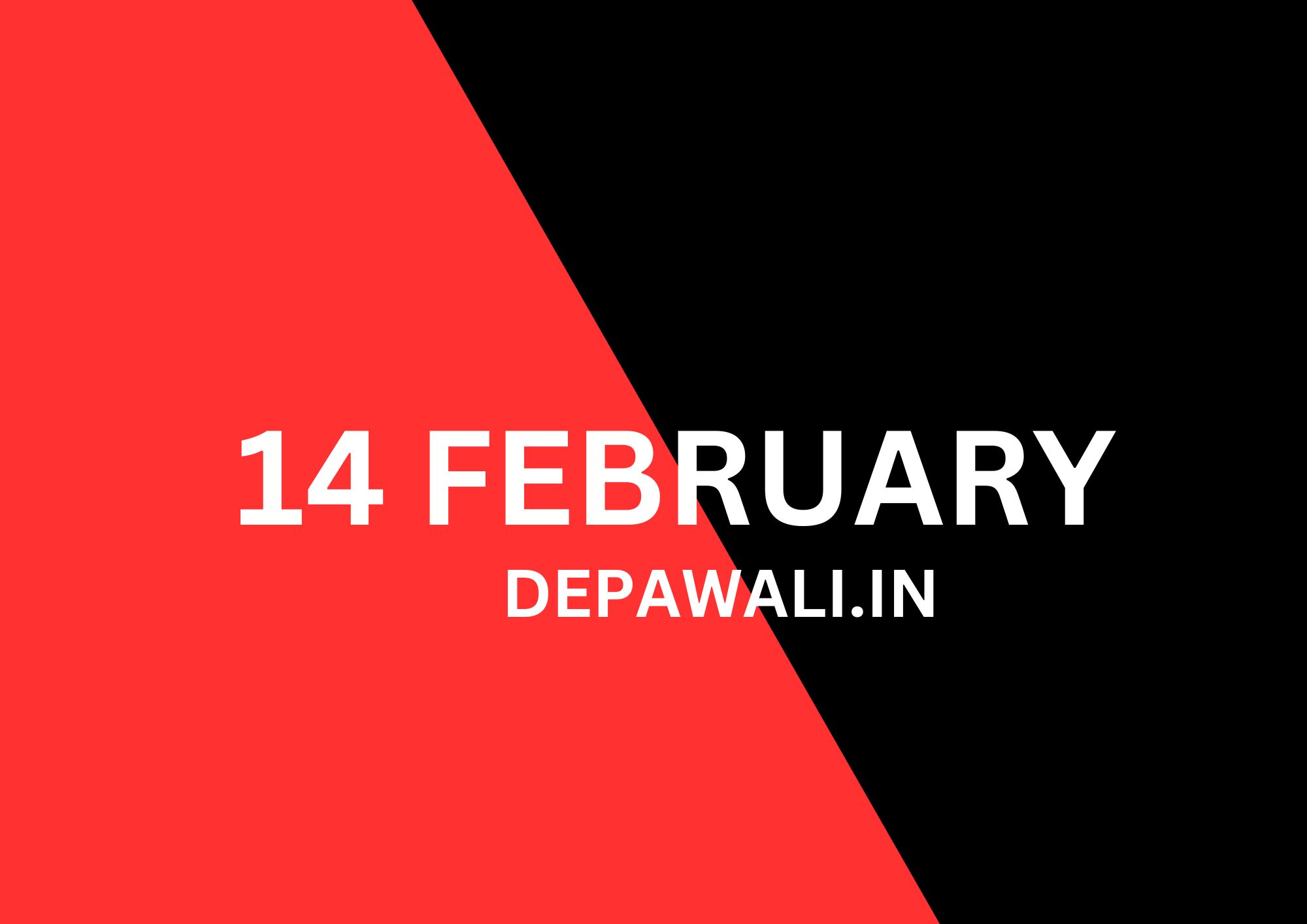 14 फरवरी को क्या है ब्लैक डे, 14 फरवरी को क्या होता है - 14 February Day In Hindi - 14 February Ko Kya Hai